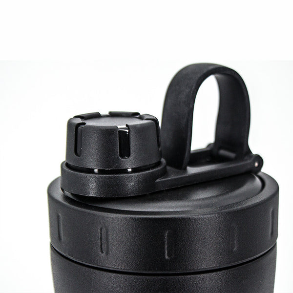 RevivX Insulated Stainless Steel Protein Shaker Bottle, 600 ml